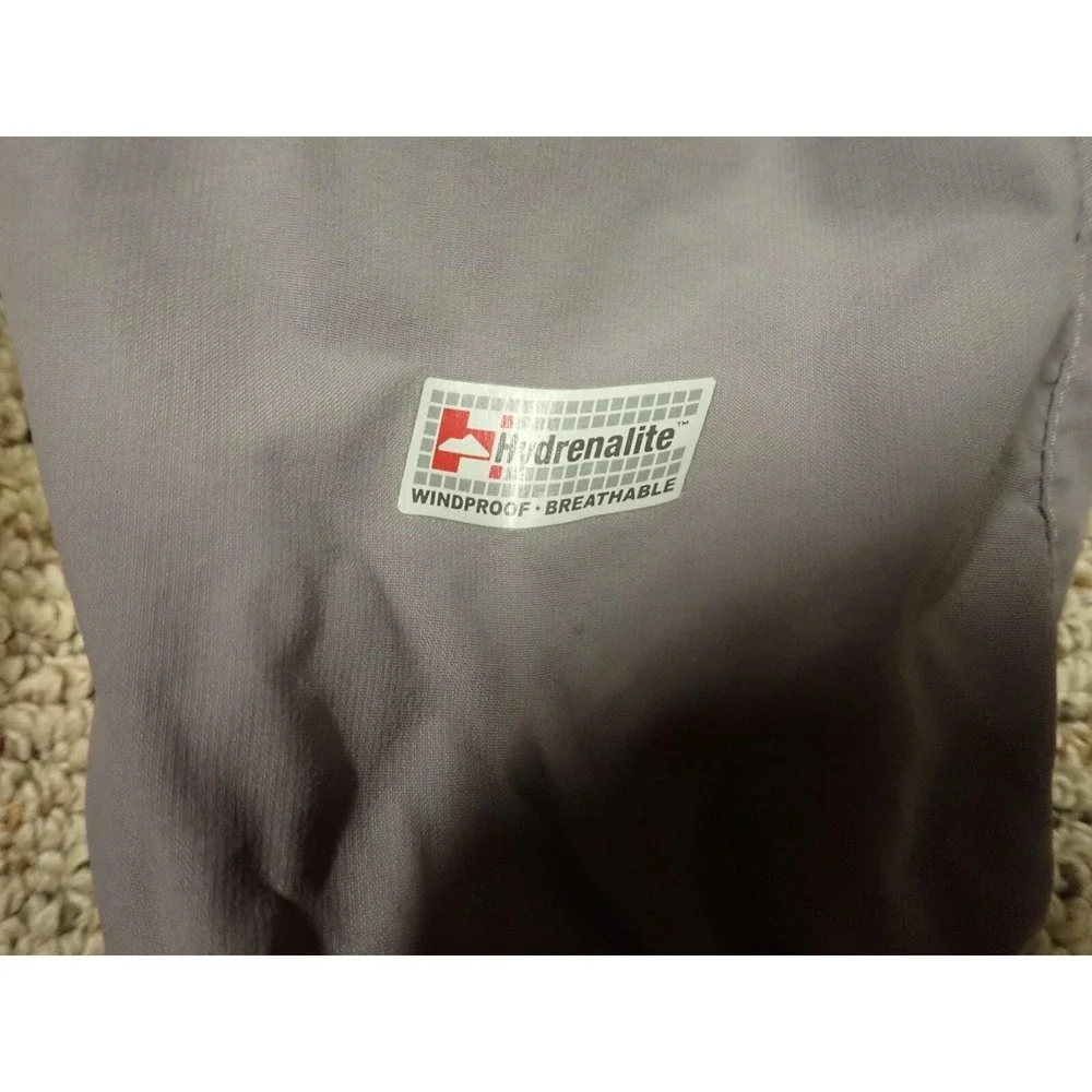 The North‎ Face Hydrenalite Jacket Mens Large Yellow Grey Excellent Windbreaker